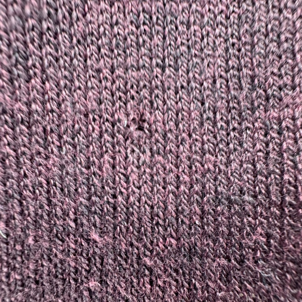 Smartwool Quarter Zip Sweater Mens M Burgundy Plum Merino Wool - Picture 8 of 12